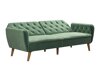 Καναπές κρεβάτι Novogratz 106 (Ανοιχτό πράσινο)