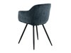 Καρέκλα Oakland 595 (Σκούρο μπλε + Μαύρο)