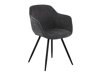 Cadeira Oakland 595 (Cinzento escuro + Preto)