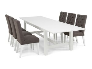 Set sala da pranzo Scandinavian Choice 669 (Grigio)