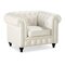 Chesterfield sillón Manor House B105 (Crema)