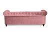 Chesterfield conjunto de mobiliário com estofo Manor House B106 (Rosé)