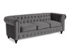 Chesterfield set mobilier tapițat Manor House B106 (Gri inchis)