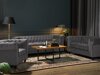 Chesterfield комплект мека мебел Manor House B106 (Тъмно сив)