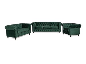 Комплект мягкой мебели Chesterfield Manor House B117 (Зелёный)
