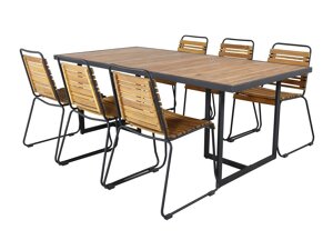 Laua ja toolide komplekt Dallas 2901
