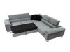 Stūra dīvāns Comfivo 265 (Soft 017 + Bristol 2460 + Soft 017)
