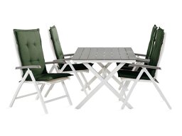 Asztal és szék garnitúra Comfort Garden 1457 (Zöld)