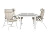 Laua ja toolide komplekt Comfort Garden 1459 (Valge)