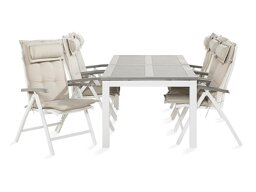 Tisch und Stühle Comfort Garden 1465 (Weiß)