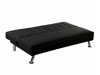 Καναπές κρεβάτι Mesa 186 (Μαύρο)