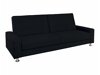 Καναπές κρεβάτι Mesa 189 (Μαύρο)