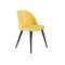 Καρέκλα Dallas 153 (Κίτρινο + Μαύρο)
