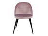 Καρέκλα Dallas 153 (Dusty pink + Μαύρο)