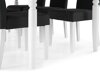 Маса и столове за трапезария Scandinavian Choice 652 (Бял + Сив)