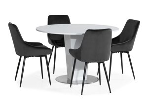 Conjunto de comedor Scandinavian Choice 754 (Gris)