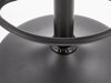 Cadeira de balcão Houston 970 (Cinzento escuro + Preto)