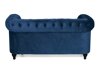 Sofá chesterfield Manor House B112 (Azul)