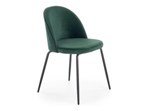 Стол Houston 554 (Тъмно зелено + Черен)