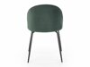 Καρέκλα Houston 554 (Σκούρο πράσινο + Μαύρο)