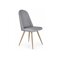 Silla Houston 562 (Gris + Miel de roble)