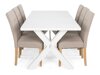 Set sala da pranzo Scandinavian Choice 675 (Beige + Marrone)