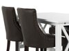 Маса и столове за трапезария Scandinavian Choice 782 (Кафяв)