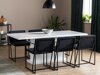 Маса и столове за трапезария Concept 55 171 (Черен)
