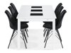 Маса и столове за трапезария Scandinavian Choice 809 (Черен)