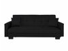 Καναπές κρεβάτι Mesa 210 (Μαύρο)