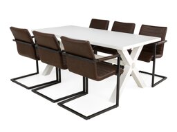 Set sala da pranzo Scandinavian Choice 701 (Marrone)