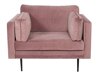 Fotel Dallas 100 (Rózsaszín + Fekete)