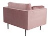 Krēsls Dallas 100 (Tumši rozā + Melns)