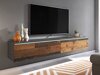 Τραπέζι Tv Sarasota 121 (Matera γκρι + Παλαιωμένο χρώμα ξύλου)