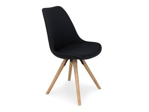 Καρέκλα Springfield 165 (Σκούρο γκρι + Καφέ)