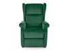 Ρυθμιζόμενη πολυθρόνα Houston 878 (Σκούρο πράσινο)