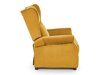 Krēsls reglainer Houston 878 (Dzeltens)