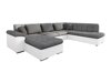 Canapé d'angle Comfivo 141 (Soft 017 + Lux 05 + Lux 06)
