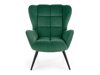 Fotelj Houston 1079 (Temno zelena)