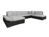 Stūra dīvāns Comfivo 150 (Soft 011 + Bristol 2460)