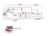 Угловой диван Muncie 105 (Lux 29)