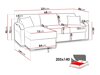 Canapé d'angle Carlsbad 104 (Luxo 6612 + Luxo 6610)
