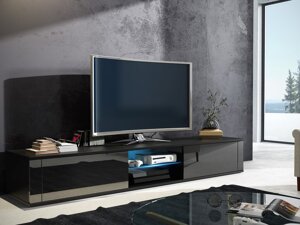 Tv-omarica Gilroy 104 (Črna + Sijaj črna)