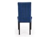 Cadeira Houston 684 (Azul escuro + Preto)