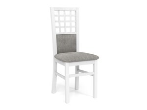 Καρέκλα Houston 592 (Άσπρο + Γκρι)