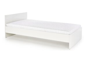 Κρεβάτι Houston A105 (Άσπρο + Γυαλιστερό λευκό)