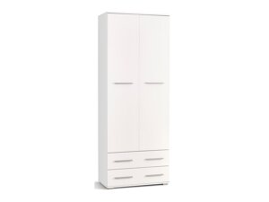 Polcos szekrény Houston A107 (Fehér + Fényes fehér)