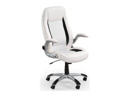 Biroja krēsls Houston 569 (Balts + Melns)