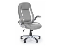 Biroja krēsls Houston 569 (Pelēks + Balts)