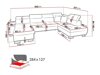 Canapé d'angle Pearland 114 (Uttario Velvet 2955)